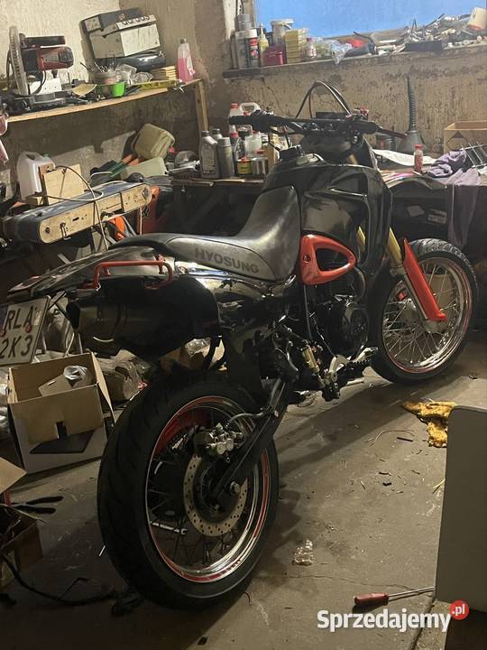 Hyosung RX 125cc 2008r swap 300cc Moretti Hyosung podkarpackie sprzedam