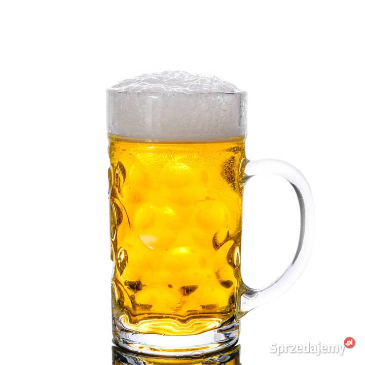 Kufle do piwa ze szklanym uchwytem 6 1000 ml mazowieckie Warszawa
