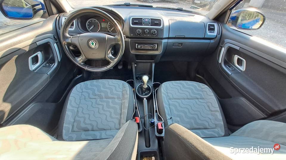 Skoda Fabia 14 benzyna Klimatyzacja niebieski