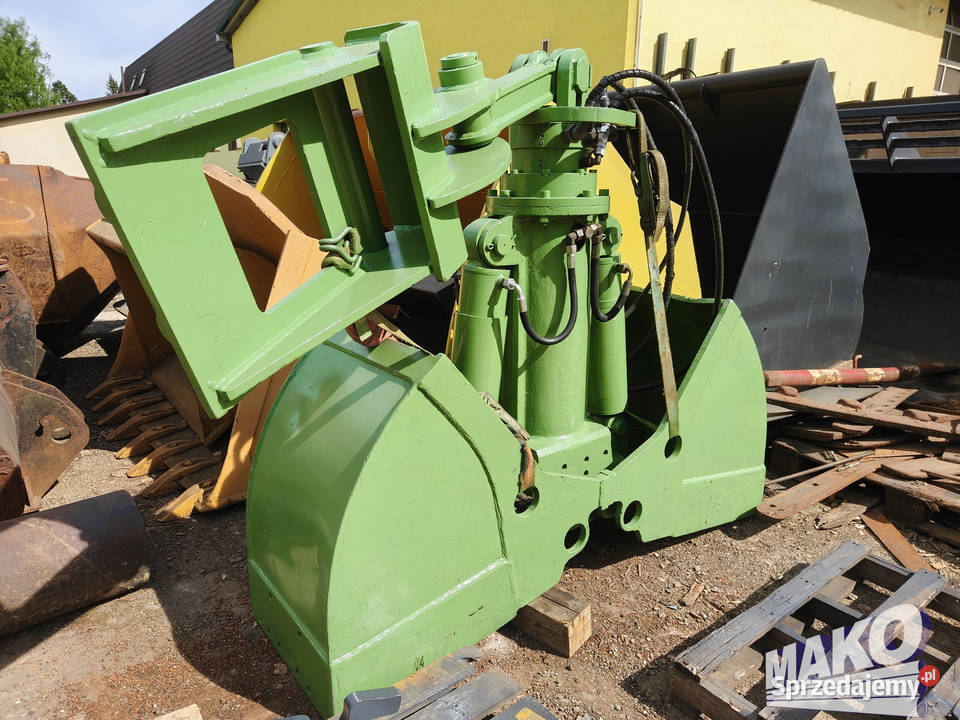 Czerpak hydrauliczny łyżka chwytak rotator