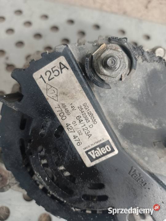 MASTER 25 dciALTERNATOR 125A7700427476 dostawcze Jastrzębia Góra