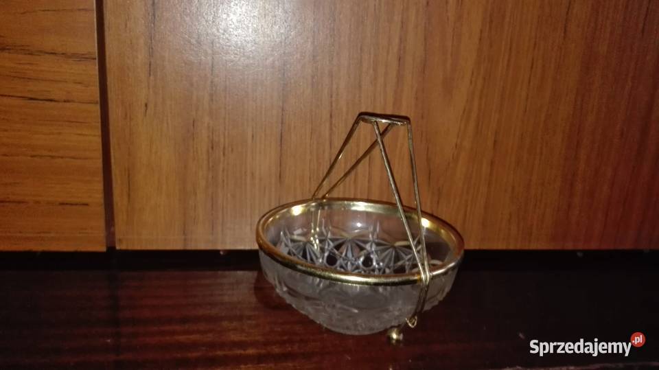 Kryształ cukiernicza z lat PRL mazowieckie Warszawa sprzedam