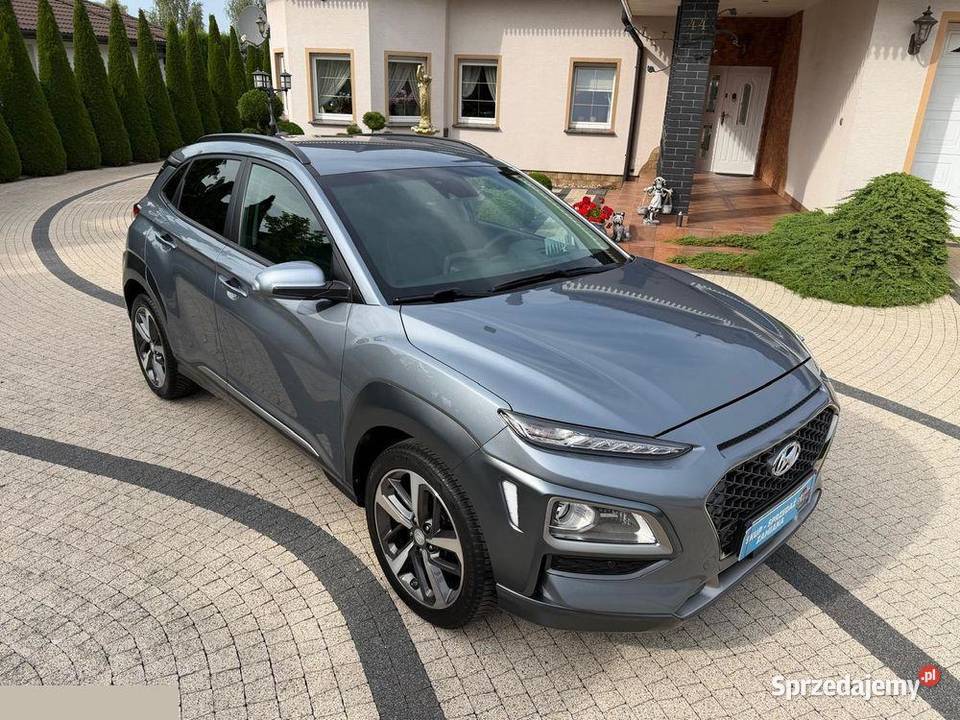 Hyundai Kona 16 TGDI DCT 4WD Premium 177 2019r wielkopolskie Krotoszyn