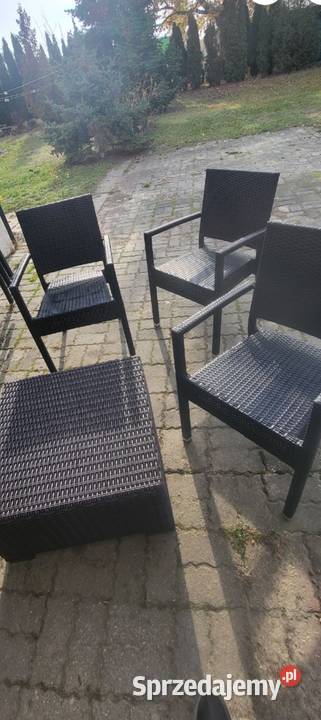 Krzesła technorattan Warszawa