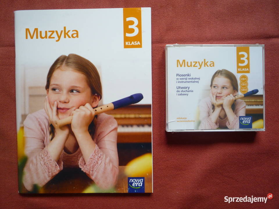 Piosenki Nowa Era Klasa 3 Muzyka klasa 3 Podręcznik + 3 Płyty CD Piosenki Muzyka Nowa Szczecin