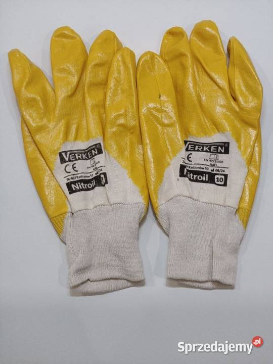 Rękawice robocze powlekane VERKEN Nitroil r Radom