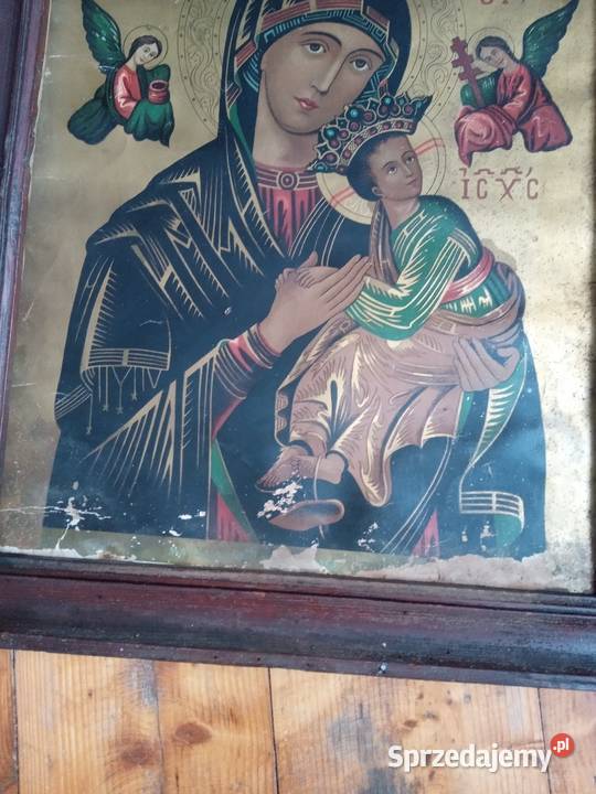 Obraz swiety oleodruk Antyki Gdów