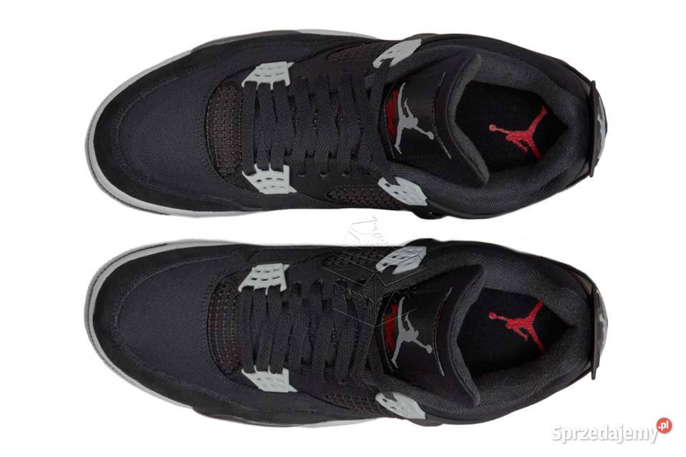 Nike AIR JORDAN 4 Black Canvas DH7138006 wielkopolskie Poznań