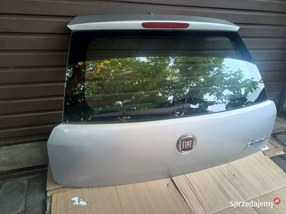 Klapa bagażnika fiat grande punto kod lakieru Rok produkcji 2010 Głowno
