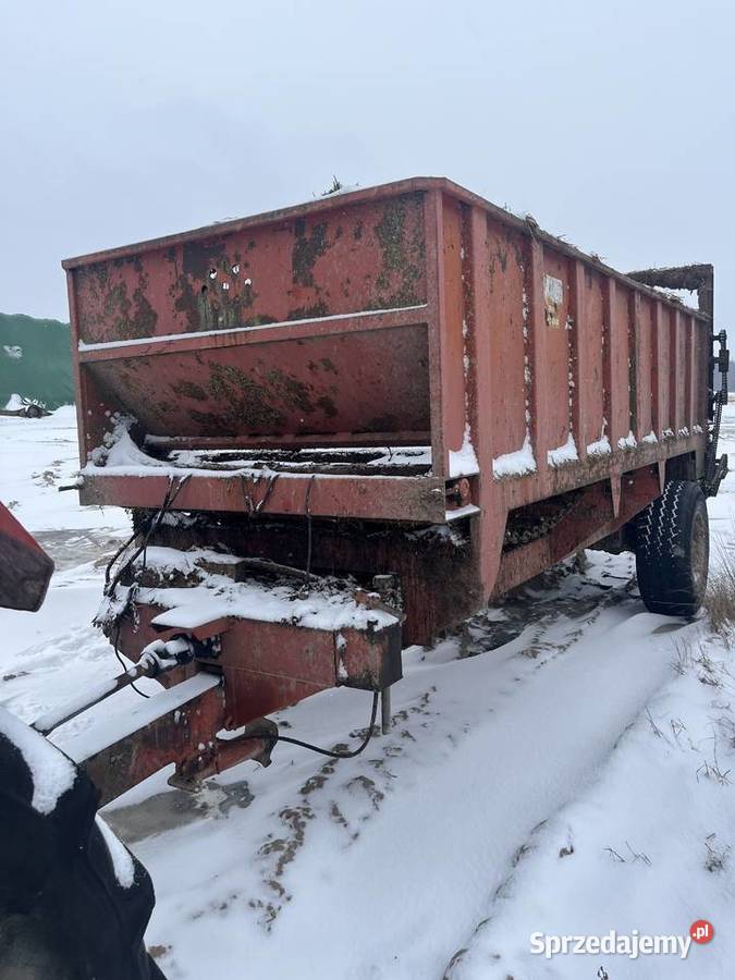 Rozrzutnik obornika Sodimac 10 ton nieuszkodzony Żelechów