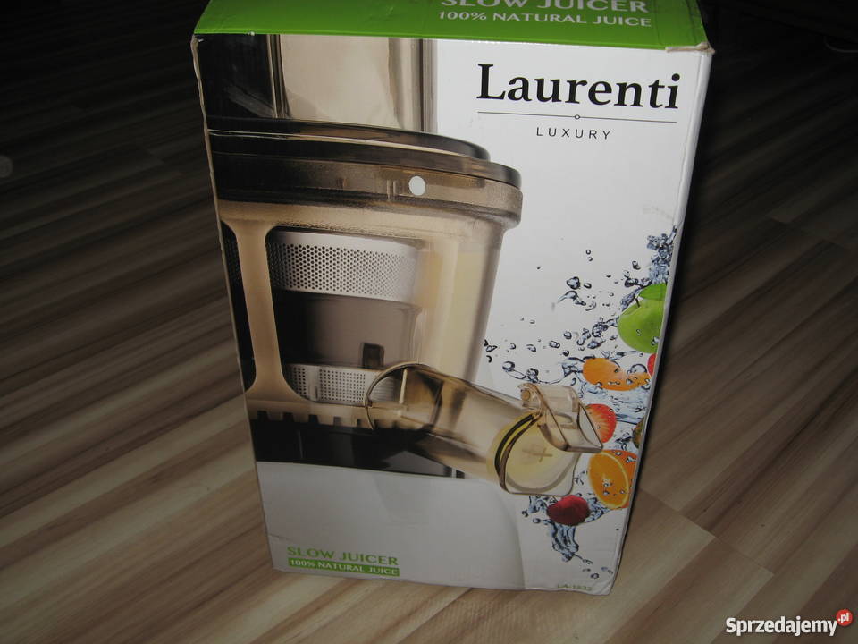 Nowa wyciskarka do owoców LAURENTI SLOW JUICER Grodziczno