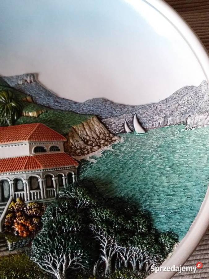 vintage talerz 3 D Nowy Targ