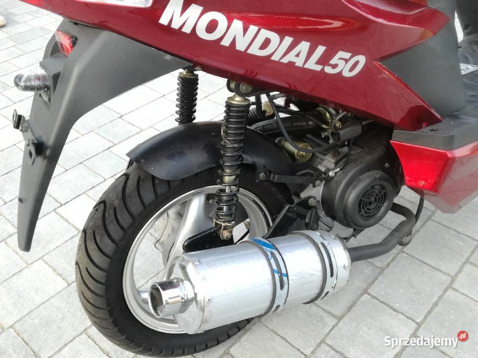 Skuter Mondial 50 bez przebiegu nieuszkodzony Pabianice