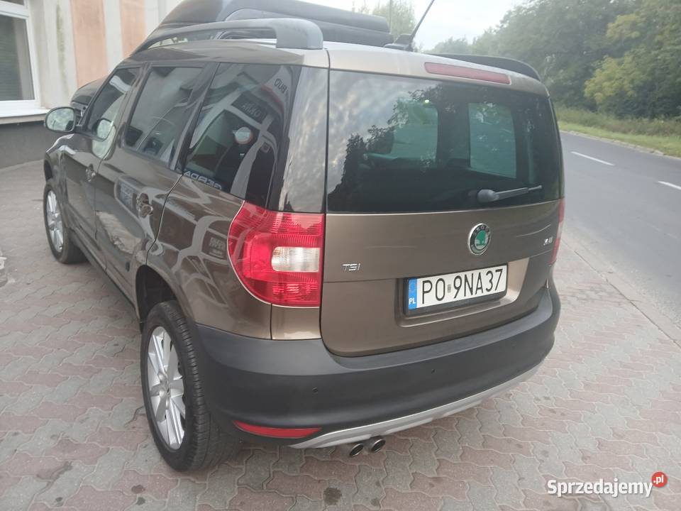 Skoda yeti 2012 brązowy Poznań