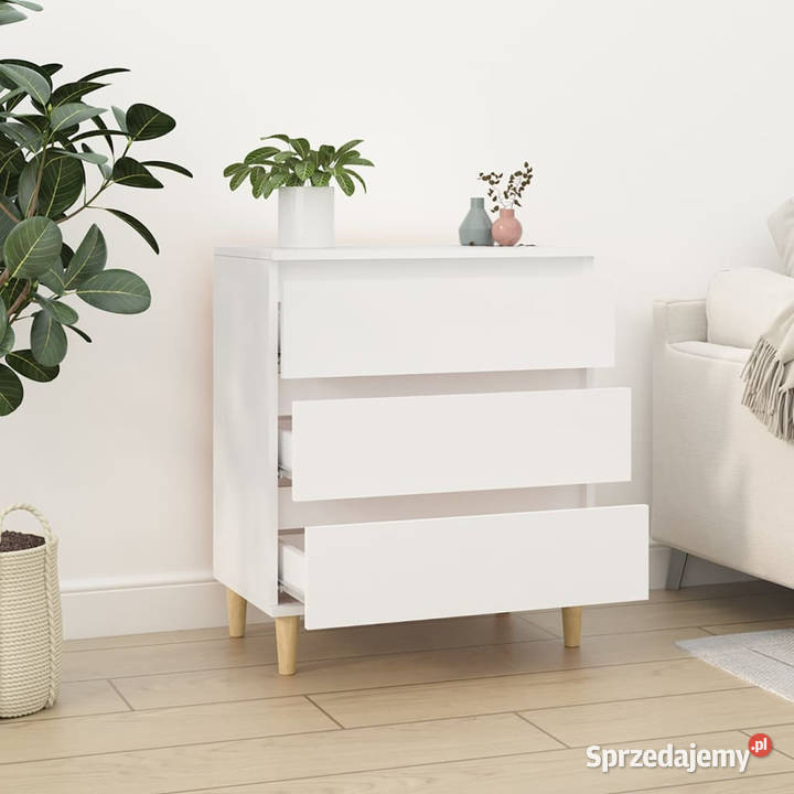 Komoda biała 60x35x70 materiał drewnopochodny Warszawa sprzedam