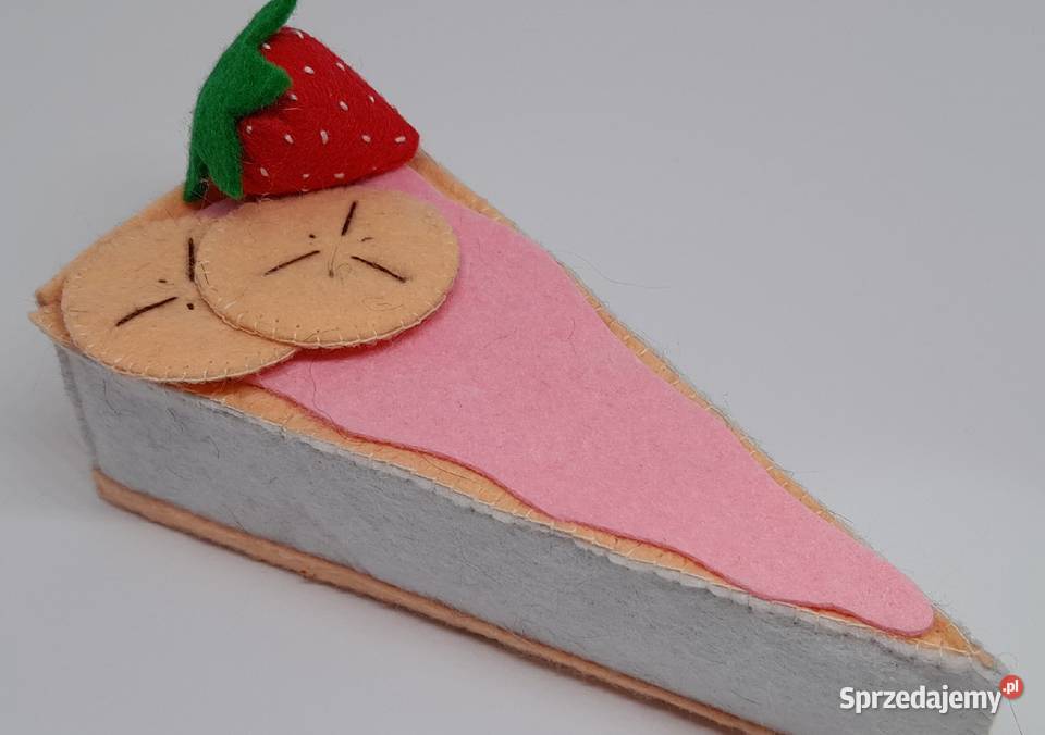 Zabawka kuchenna jedzenie tort filcowy Pozostałe Kraków