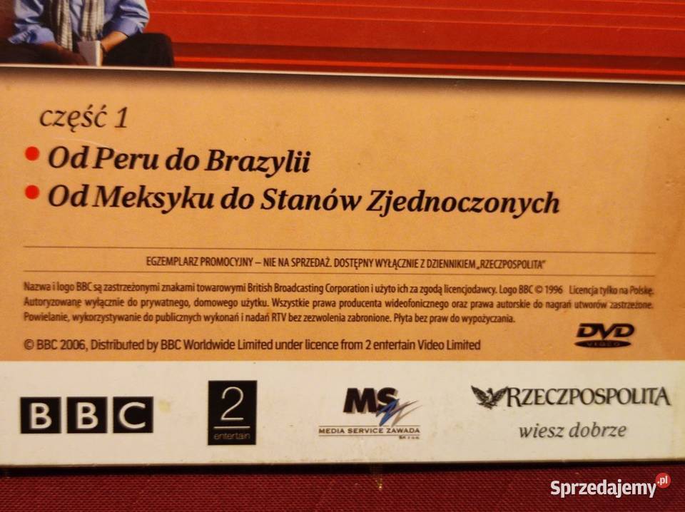 BBC W 80 skarbów dookoła świata film dvd 2006 dokument Kielce