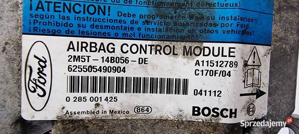 MODUŁ FORD FOCUS 2M5T14B056DE kujawsko-pomorskie Lipno