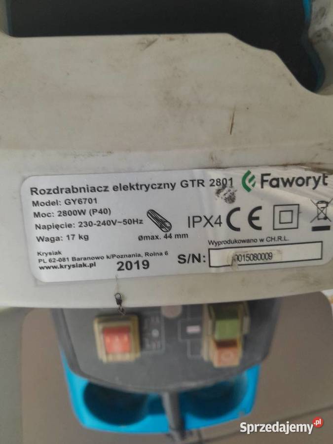 Młynek do gałęzi Włocławek