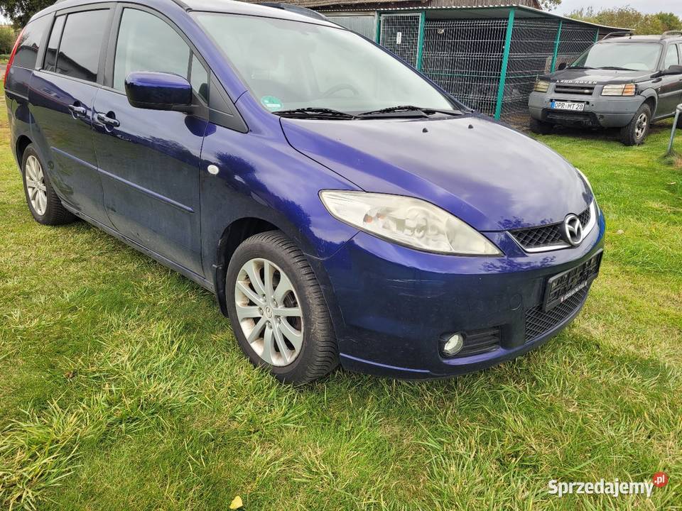 Maska mazda 5 2007r Rok produkcji 2007 Objezierze