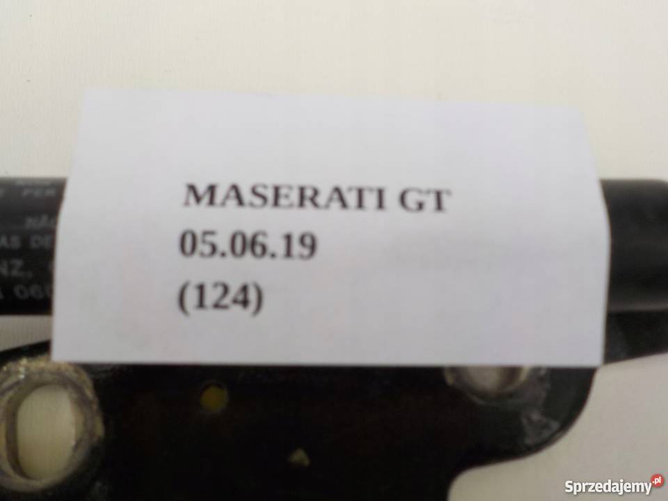 ZAWIAS SIŁOWNIK MASKI MASERATI GRANTURISMO Nowy Tomyśl sprzedam