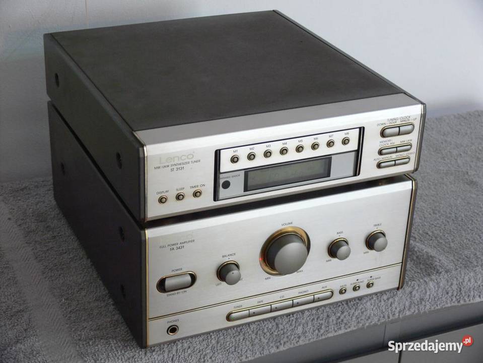 Wzmacniacz i tuner Lenco sprawny i mocny WYSYŁKA Amplitunery podkarpackie Jasło