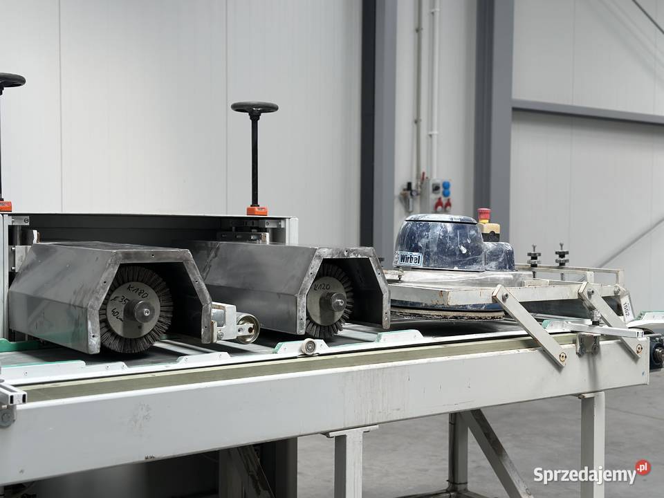 Postarzarka szczotkarka polerka 2 głowice 400 mm Łabuńki Pierwsze