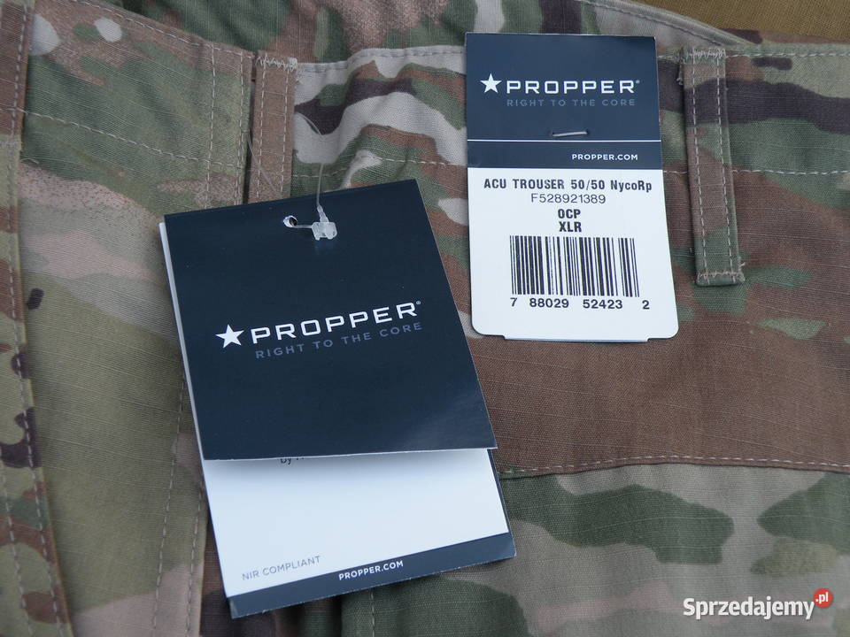 Spodnie ACU PROPPER multicam ocp X large regular Wrocław sprzedam
