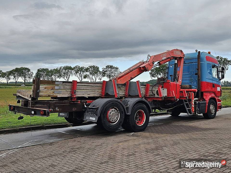 Scania R480 6X2 MANUAL CRANE platforma 2007 746763km Samochody ciężarowe