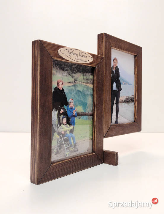 Ramka Na Zdjęcia 10x15 DREWNO Napis DEDYKACJA Białystok