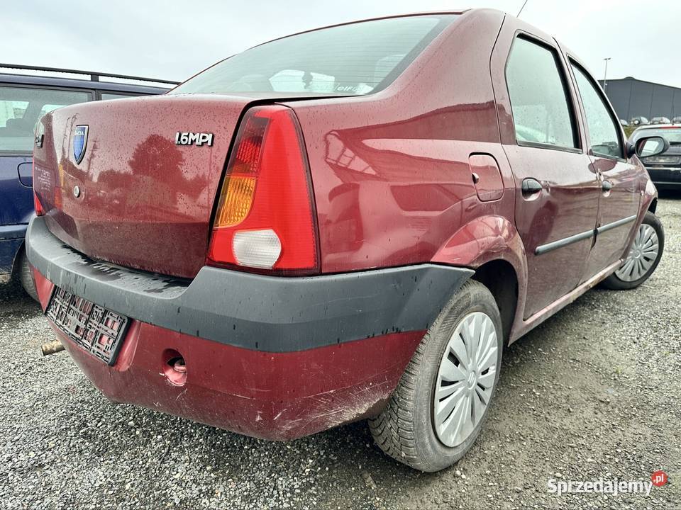 Dawca części DACIA LOGAN I SEDAN 2005 R 16 MPI 200km Załęże