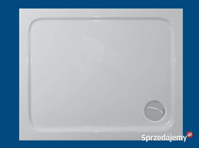 Brodzik 100x90 prostokątny płaski do montażu na Szczecin