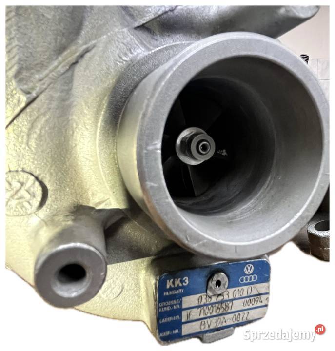 Turbosprężarka Regenerowana Turbina 038253010 Silniki i osprzęt Słubice