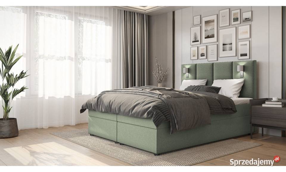 Łóżko kontynentalne PARMA PROSTO PRODUCENTA 120cm Dom i Ogród
