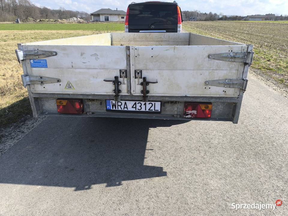 Przyczepa wywrotka kiper laweta 3500DMC mazowieckie Radom sprzedam
