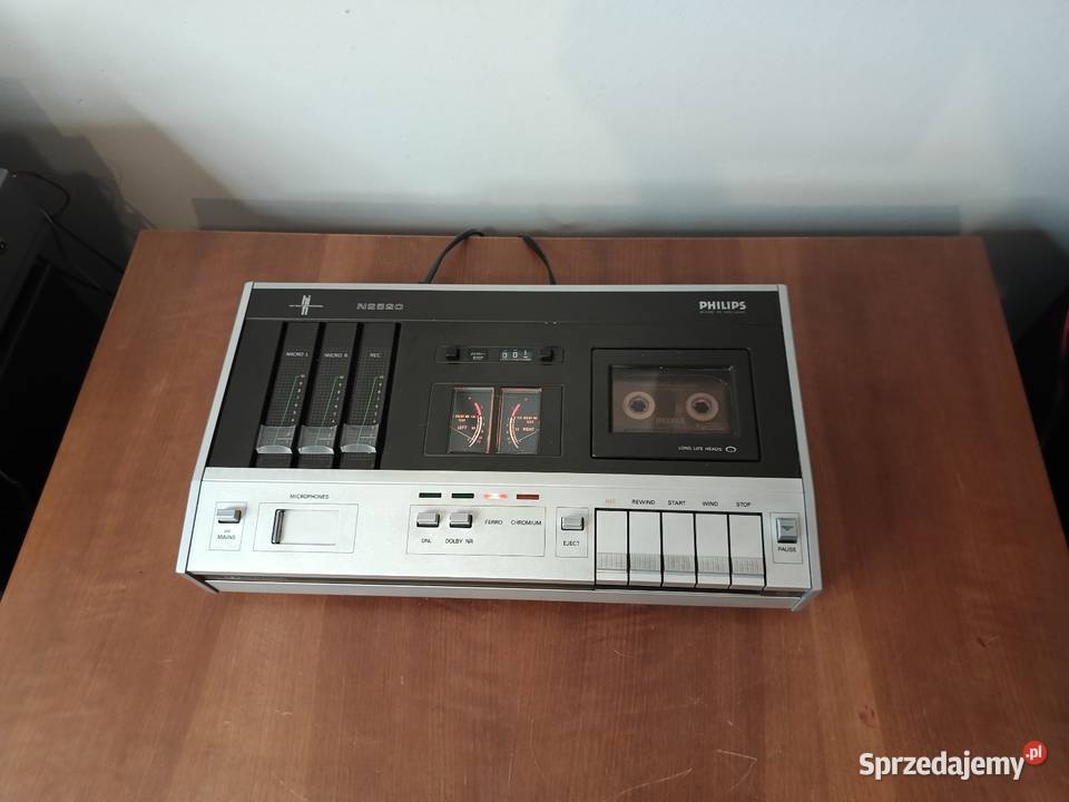 Magnetofon Vintage PHILIPS N 2520 Gdynia