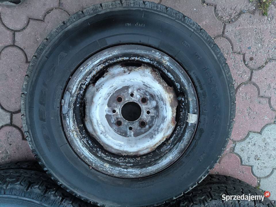 Polonez kolo 5 J13 4x98 opona DEBICA D 124 kola podkarpackie Stalowa Wola