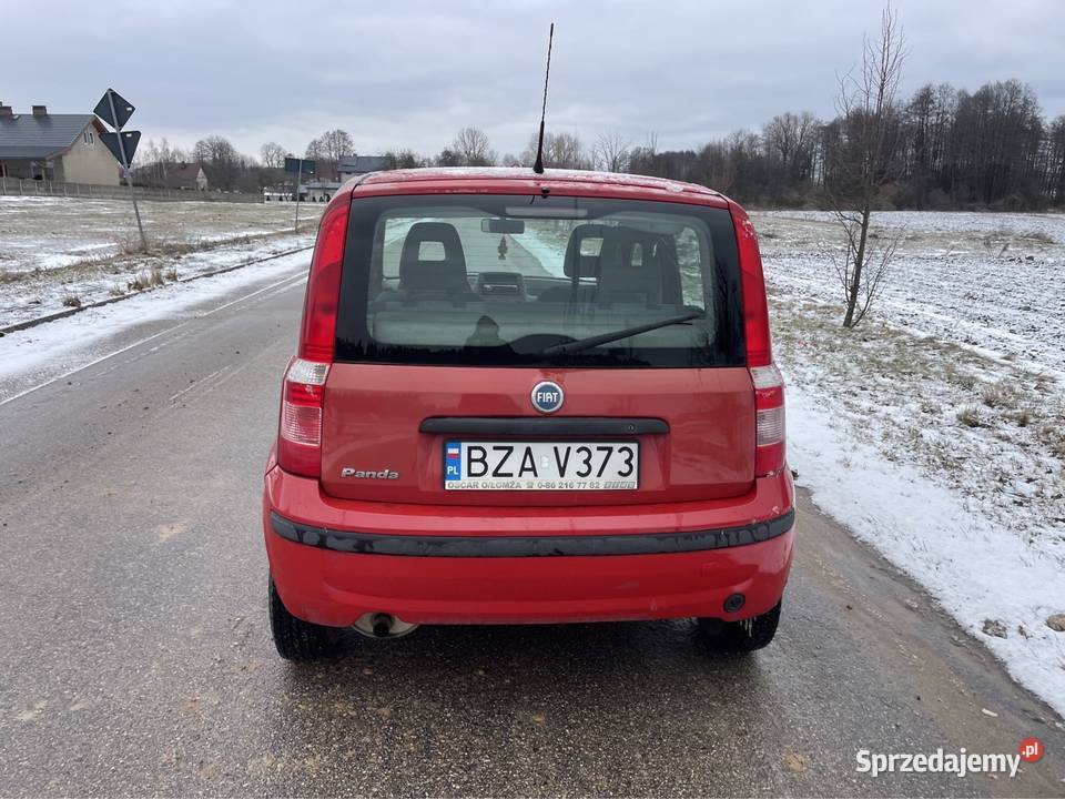 Fiat Panda 11 benzLPG 2004r Salon Zdrowe Progi podlaskie Rutki-Kossaki