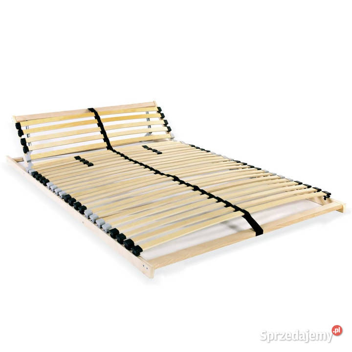 Stelaż do łóżka z 28 listwami 7 stref 140 x 200