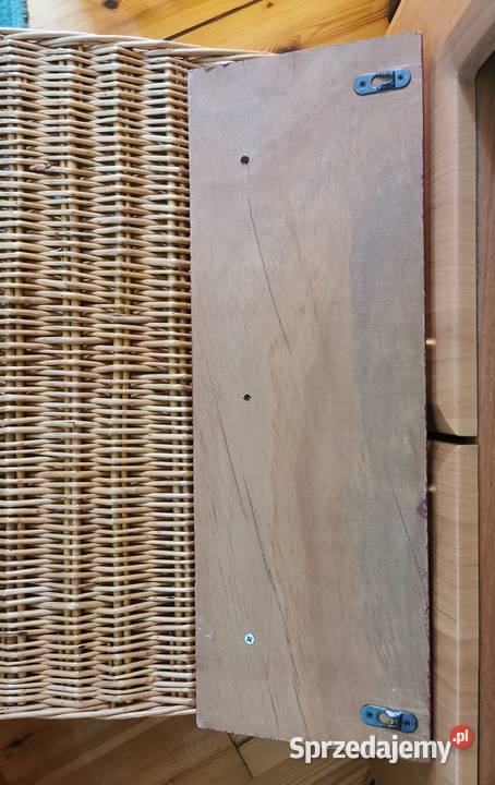 stylowy drewniany wieszak Vintage brytyjska