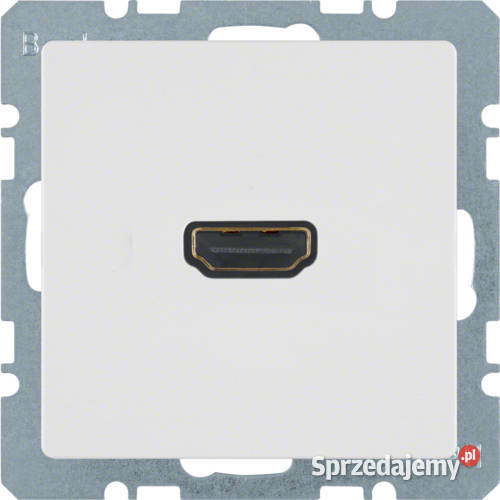 Berker QX Gniazdo HDMI wtyk kątowy 33154336089 Wyszków