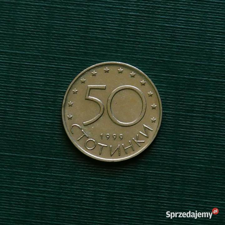 BUŁGARIA 50 stotinek 1999r Gliwice