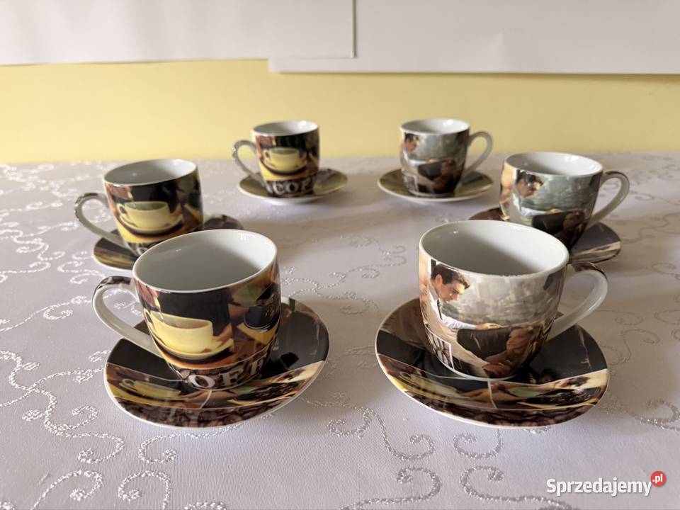 Zestaw Filiżanek do Espresso 6 Florina Ceramic śląskie Czerwionka-Leszczyny