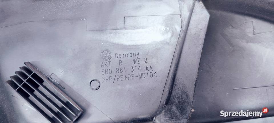 OSŁONA ZAŚLEPKA FOTELA PRAWA AUDI Q3 5N0881314AA śląskie Przystajń