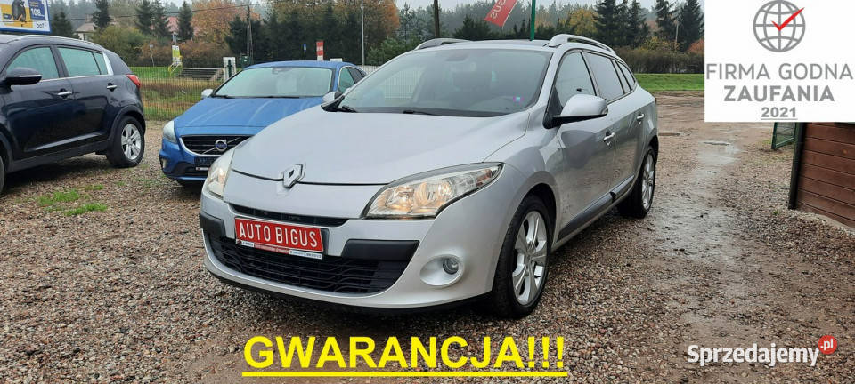 Renault Megane Duża Navi panorama dach III 165000km Lębork