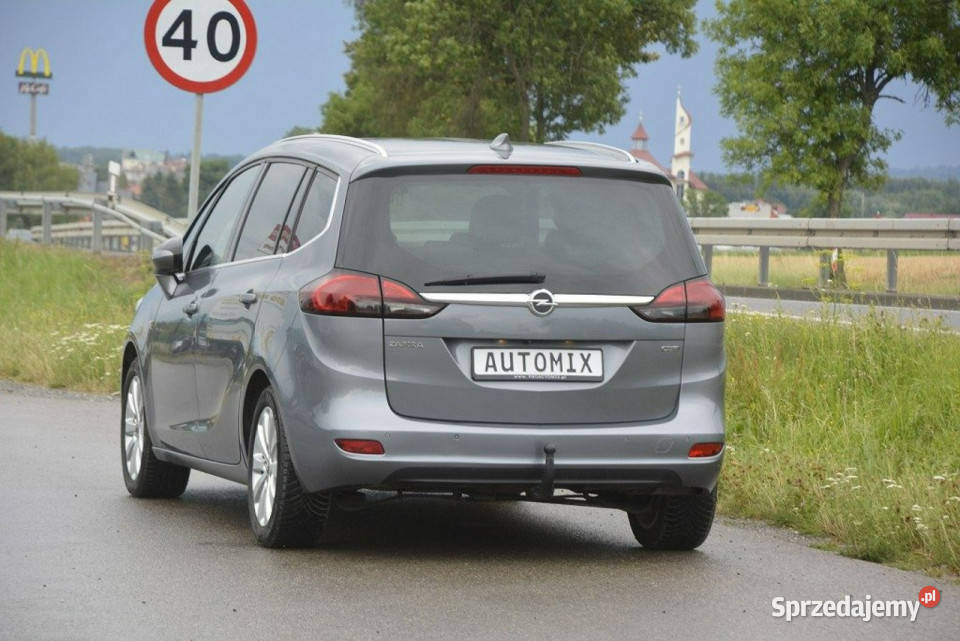 Opel Zafira 16 CDTI nawi kamera hak 7 osobowy centralny zamek Sędziszów Małopolski sprzedam
