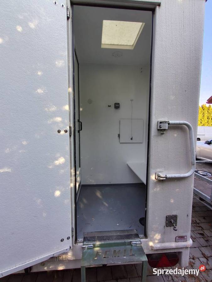 Femil przyczepa socjalna budowlana prysznic 2019 izotermy Sandomierz