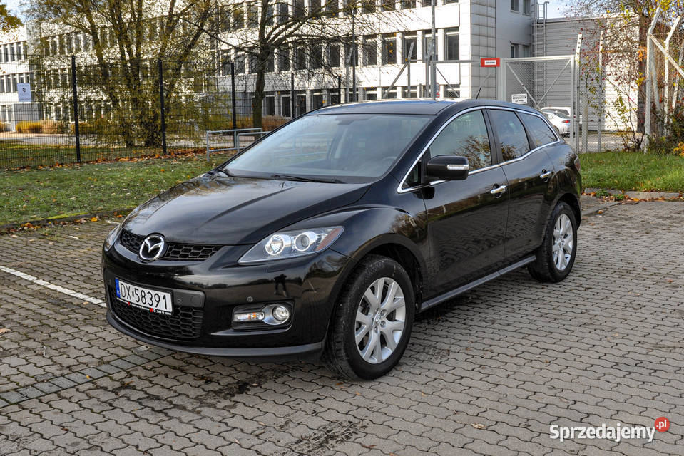 Mazda CX7 23T 260 4x4 Bezwypadkowy Skóry Wrocław sprzedam