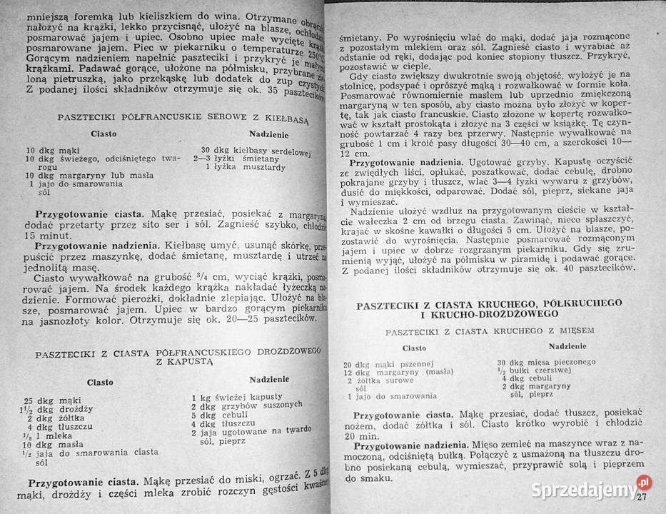 Pasztety paszteciki kanapki Helena lubelskie