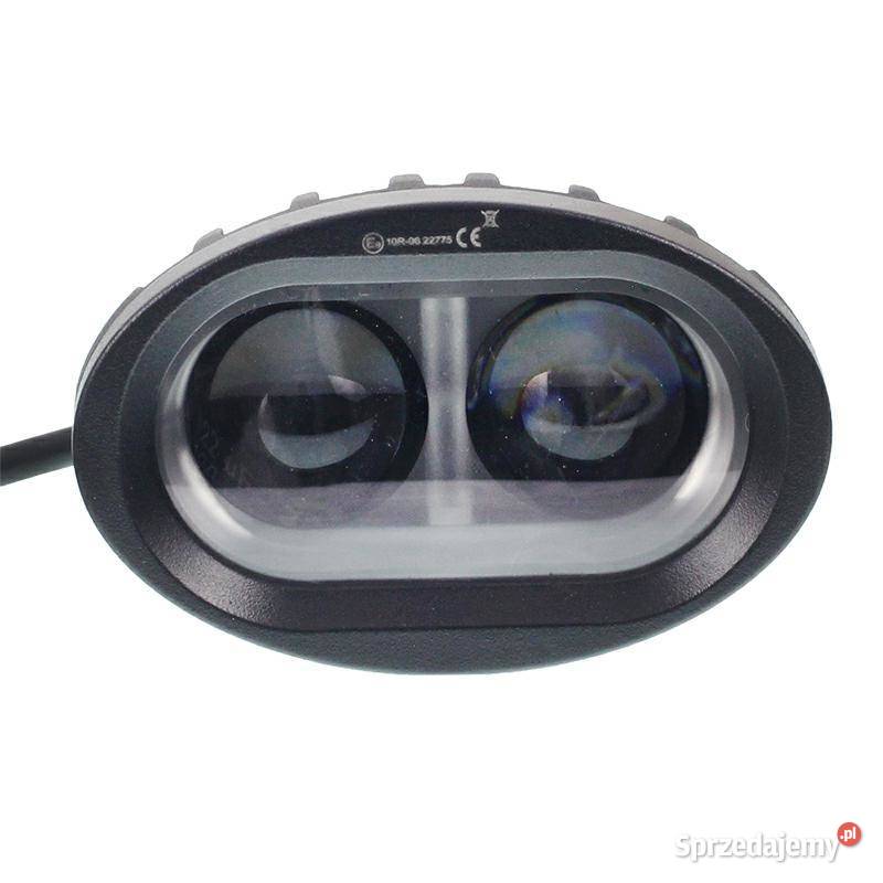 LAMPA ROBOCZA LEDOWA OWALNA 2 LED MOCNA 1030V Lampy robocze